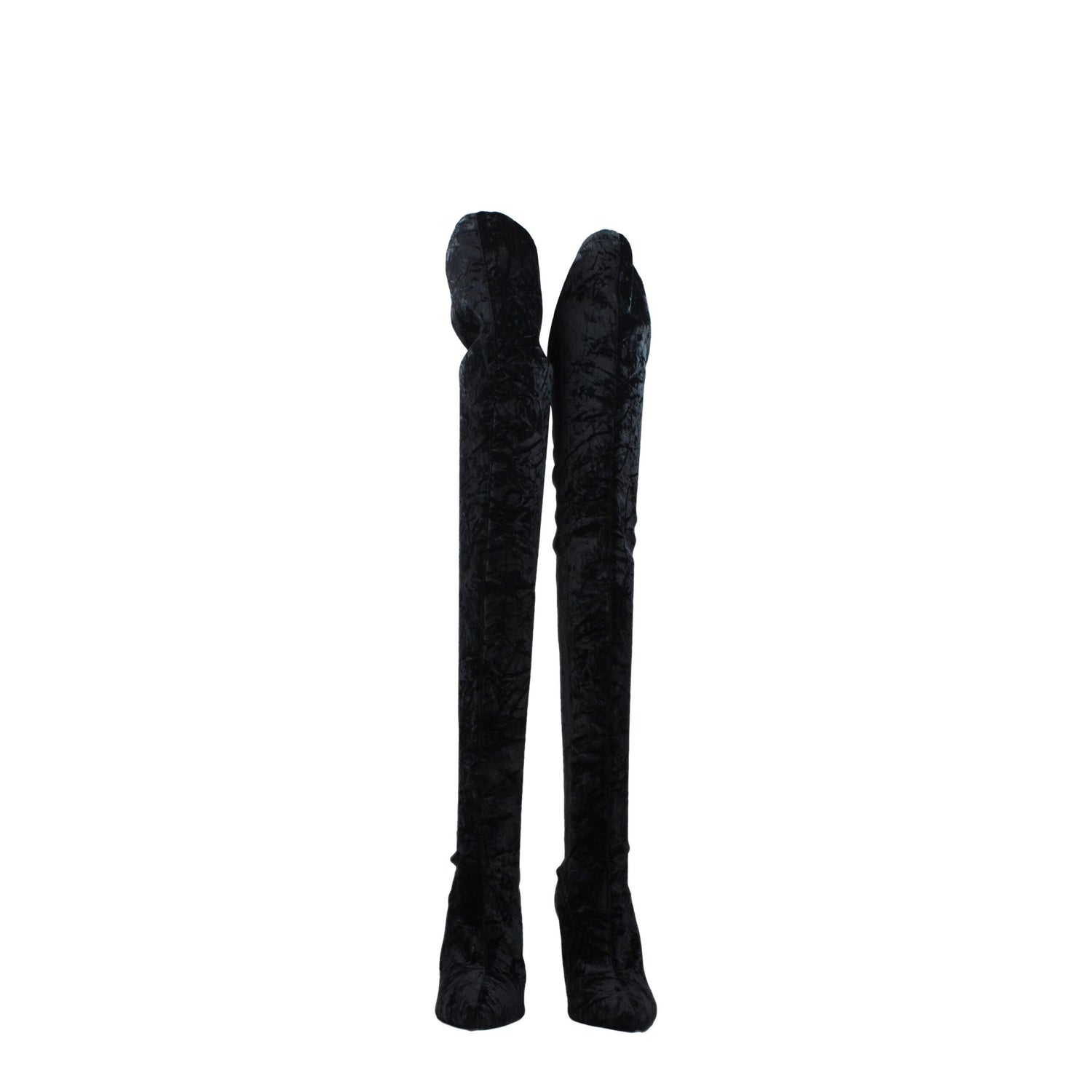 Black Velvet Over The Knee