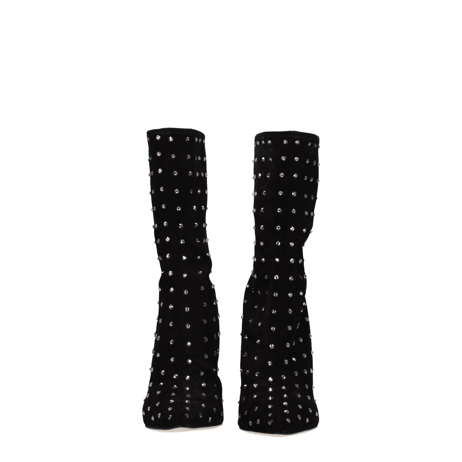 Black Leather Ankle Boots