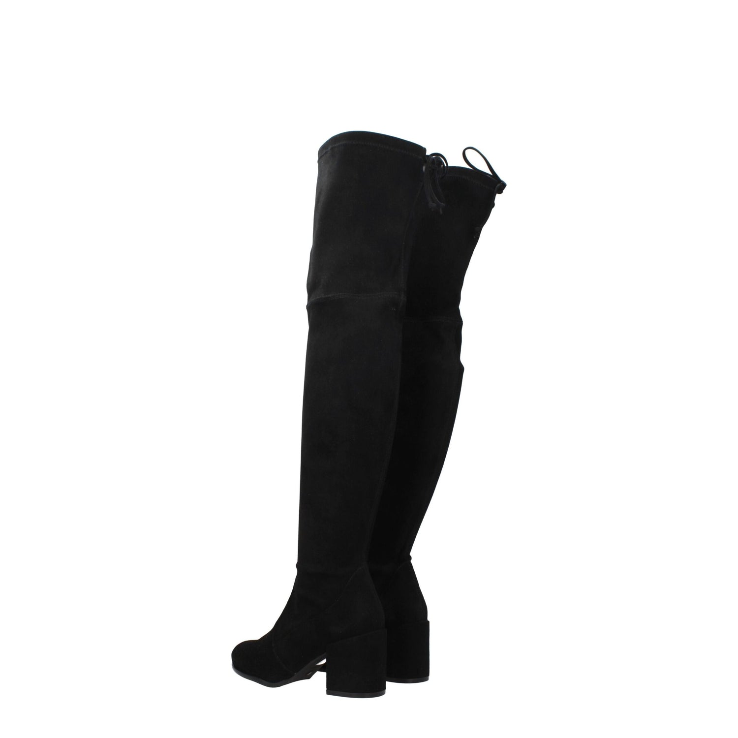 Black Leather Over The Knee