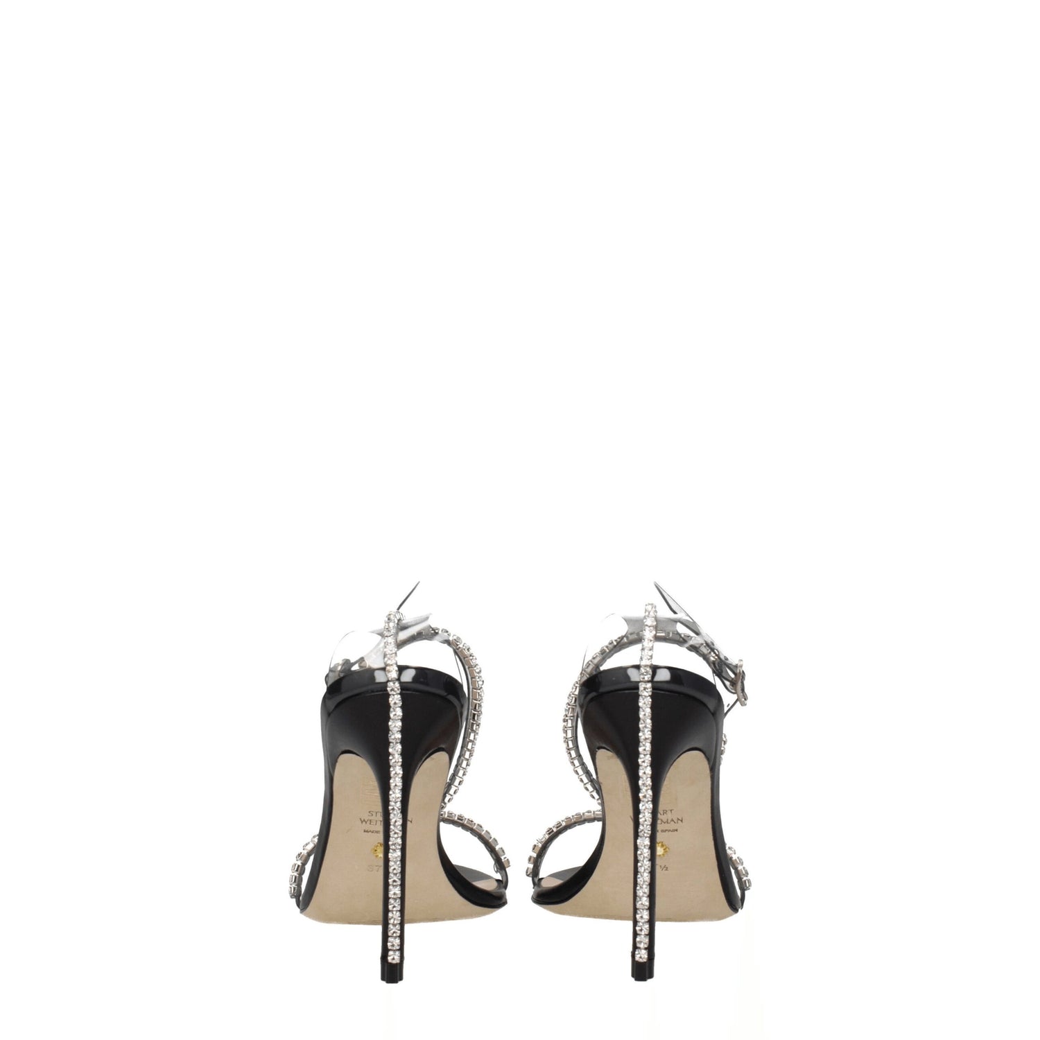 Transparent Pvc Stiletto Heels Sandals