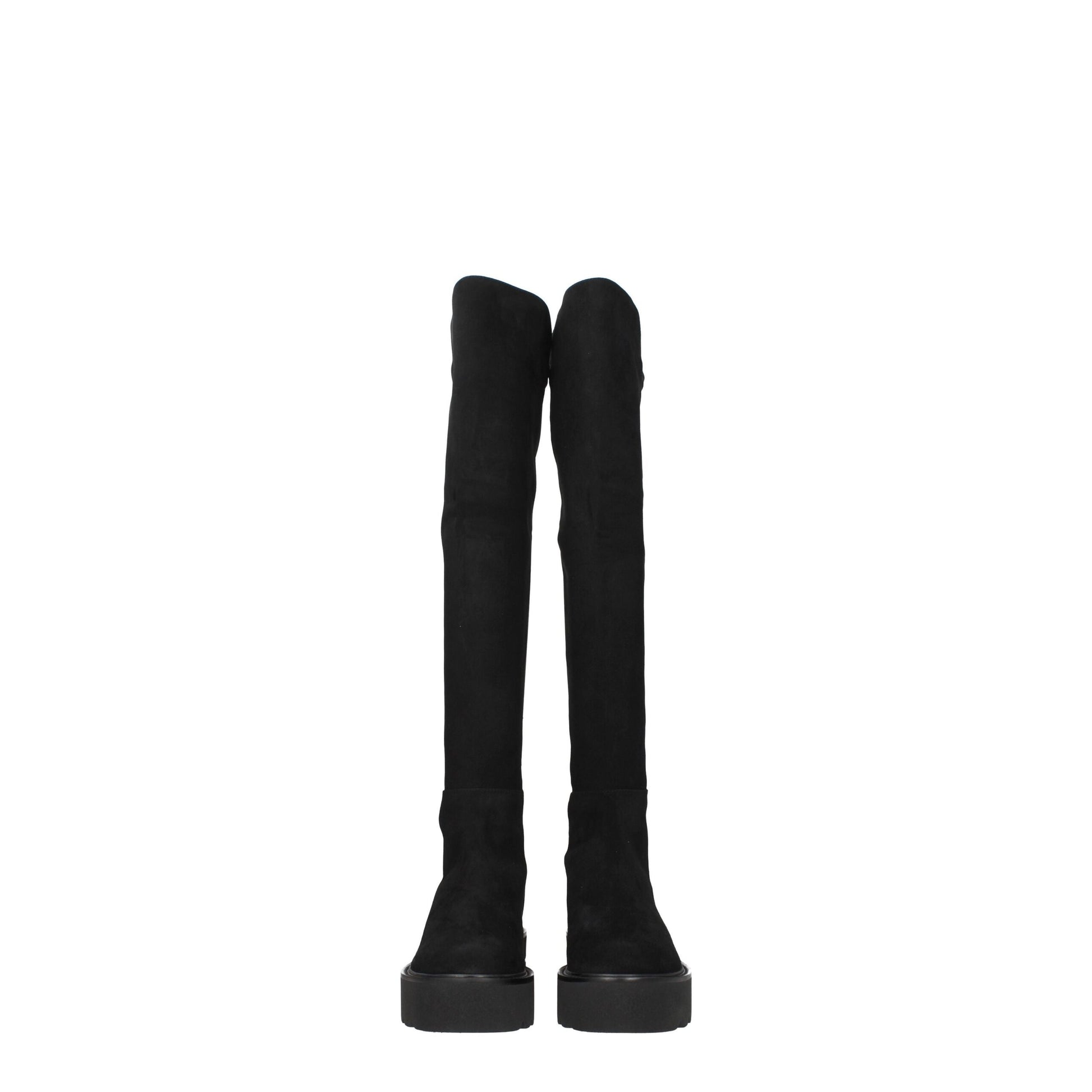 Black Leather Over The Knee