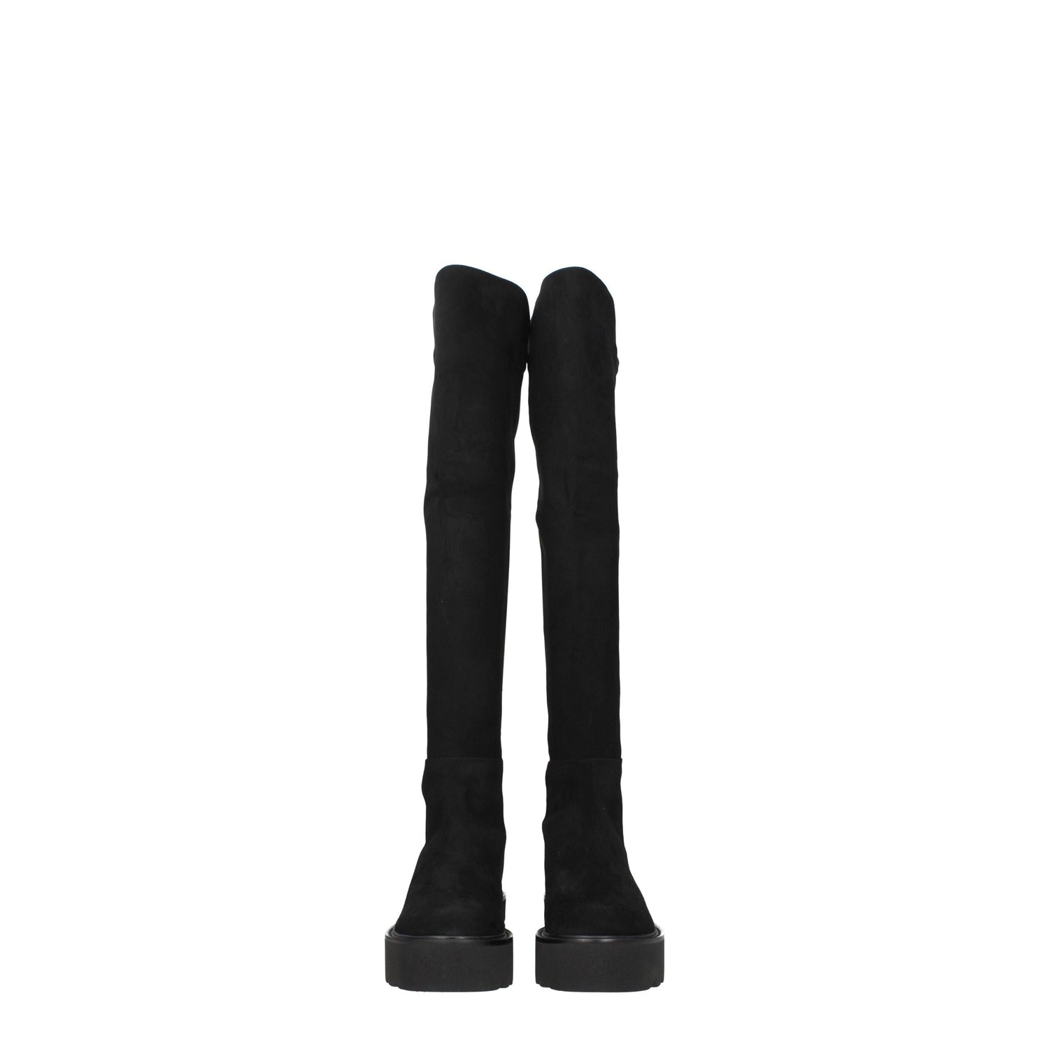 Black Leather Over The Knee