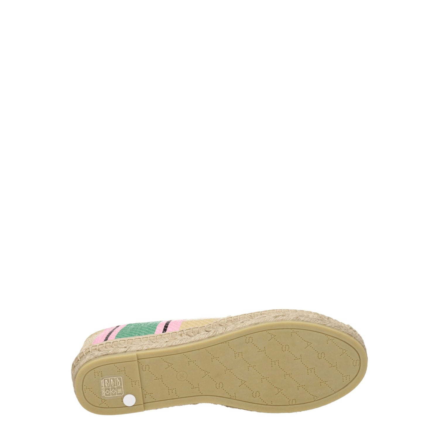 Multicolor Fabric Espadrilles