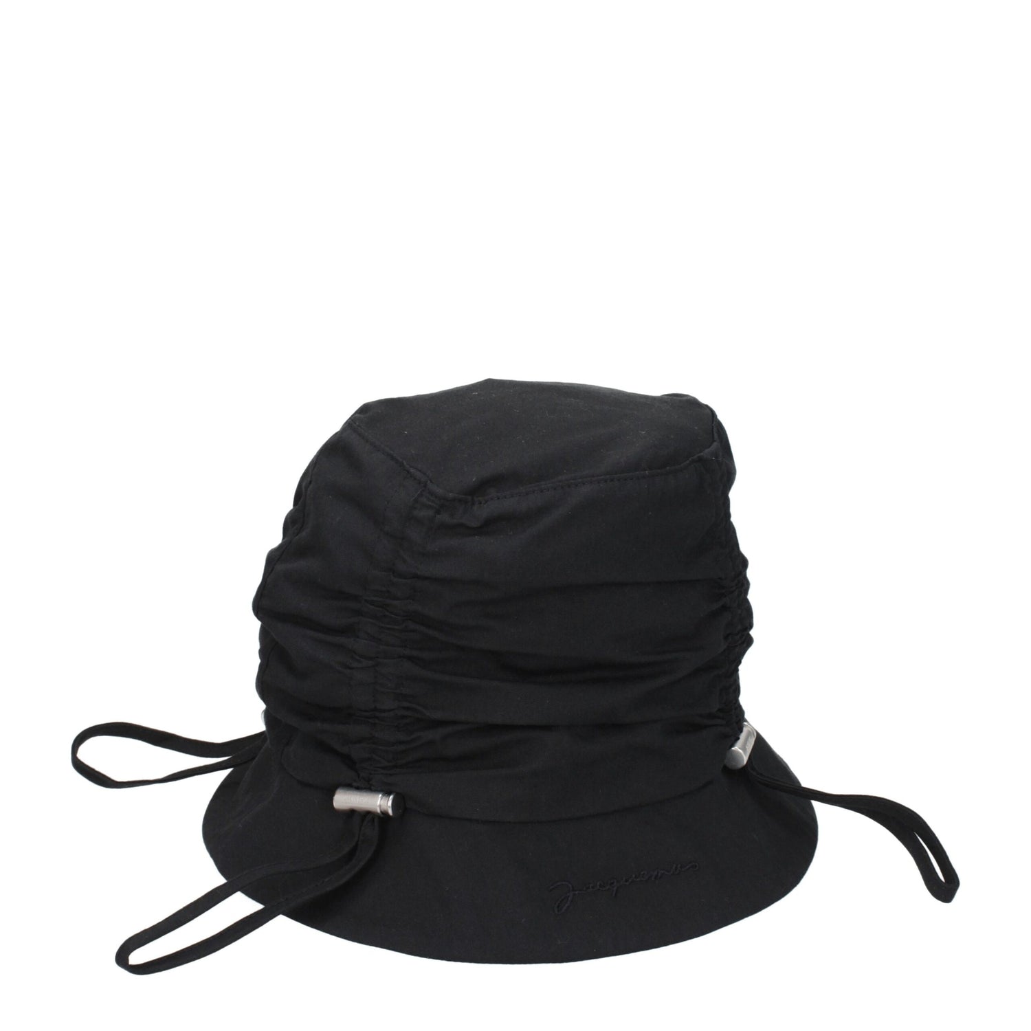 Black Cotton Bucket Hats