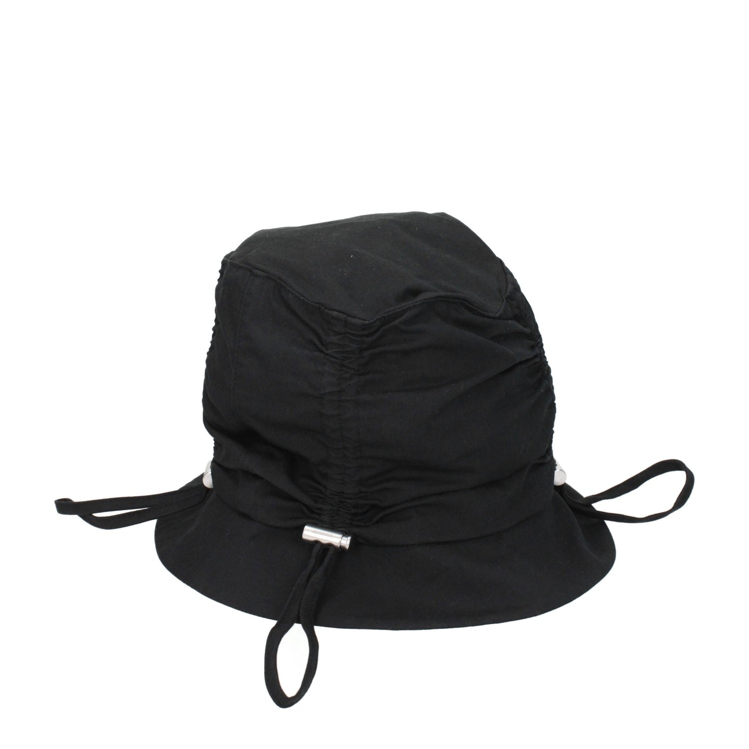 Black Cotton Bucket Hats