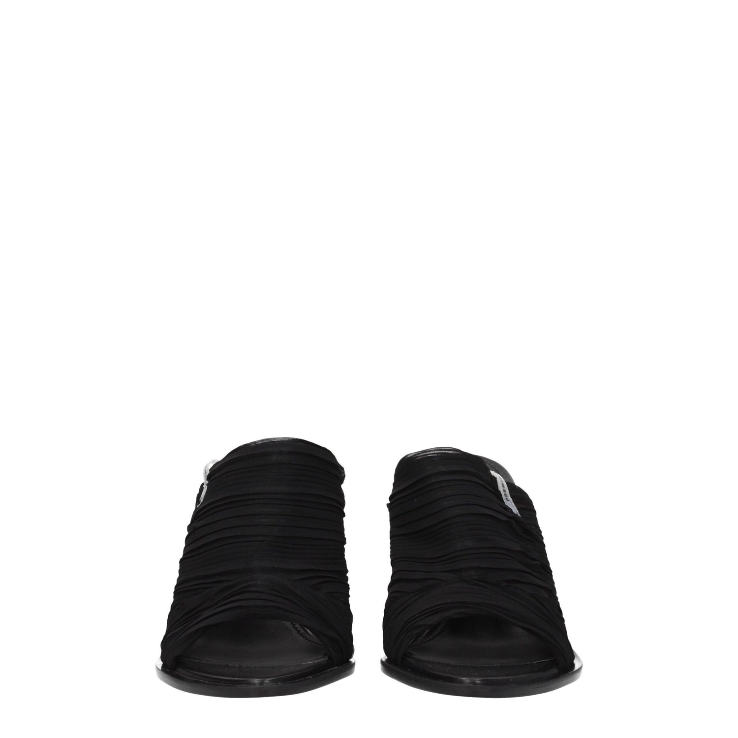 Black Fabric Platforms