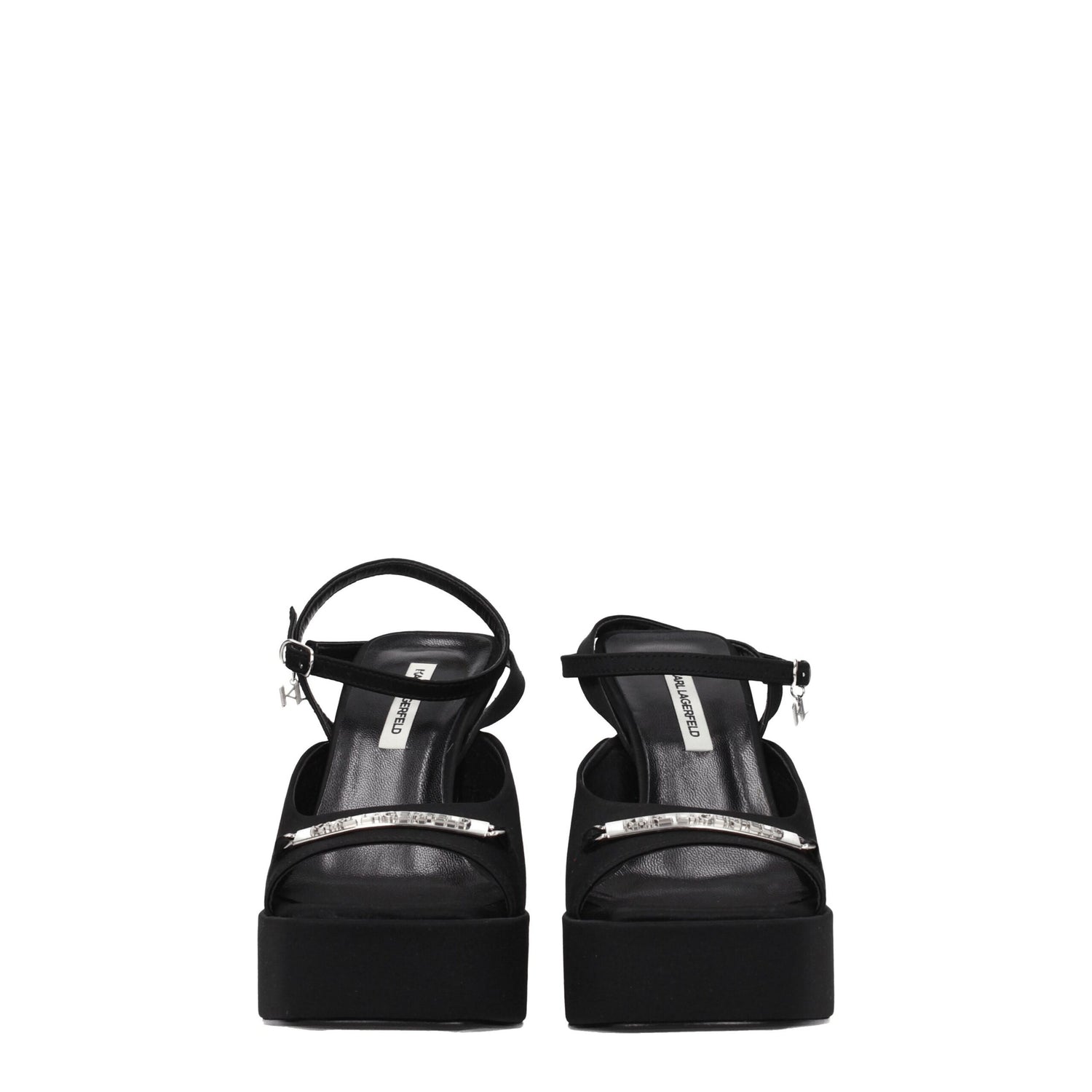 Black Fabric Platforms