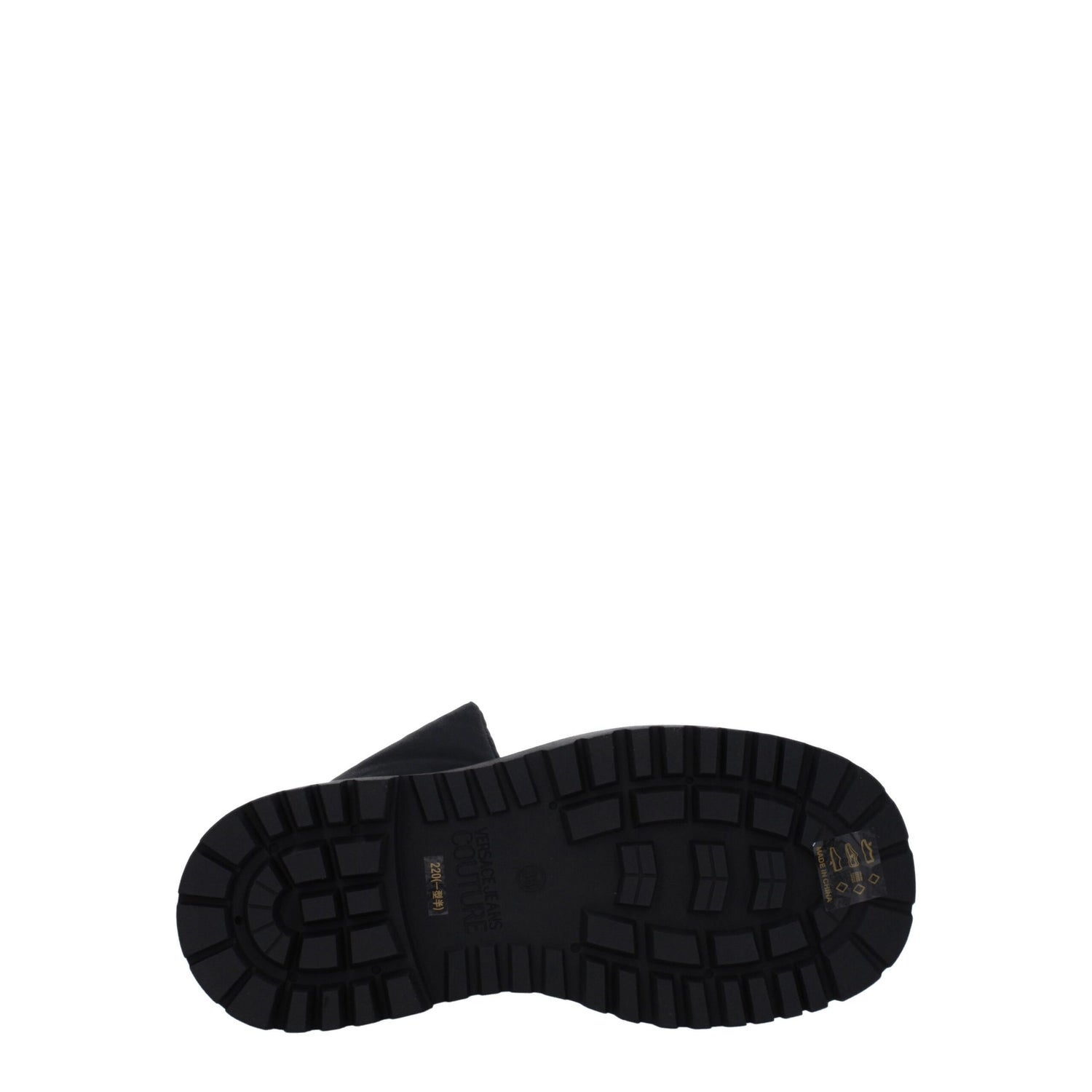 Black Polyethylene Ankle Boots