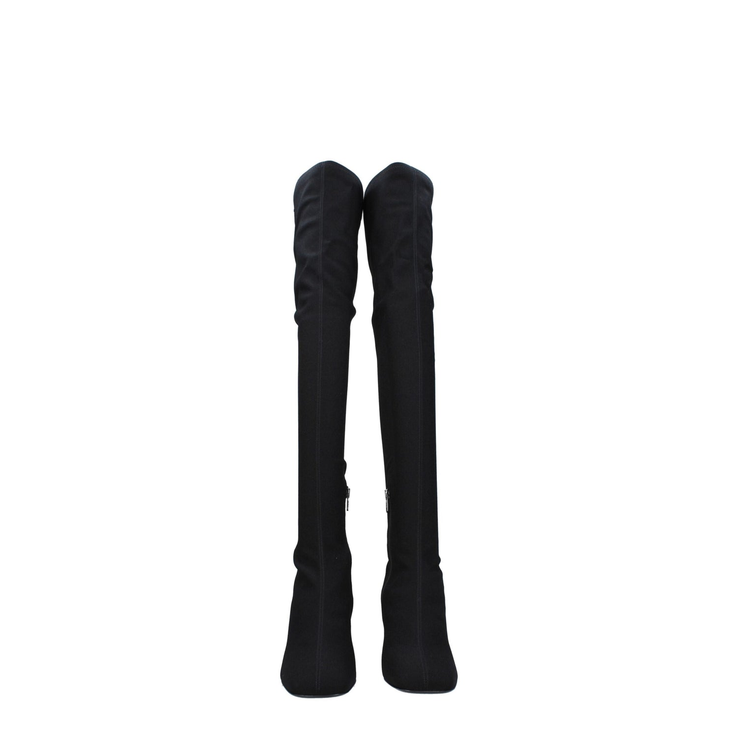 Black Fabric Over The Knee