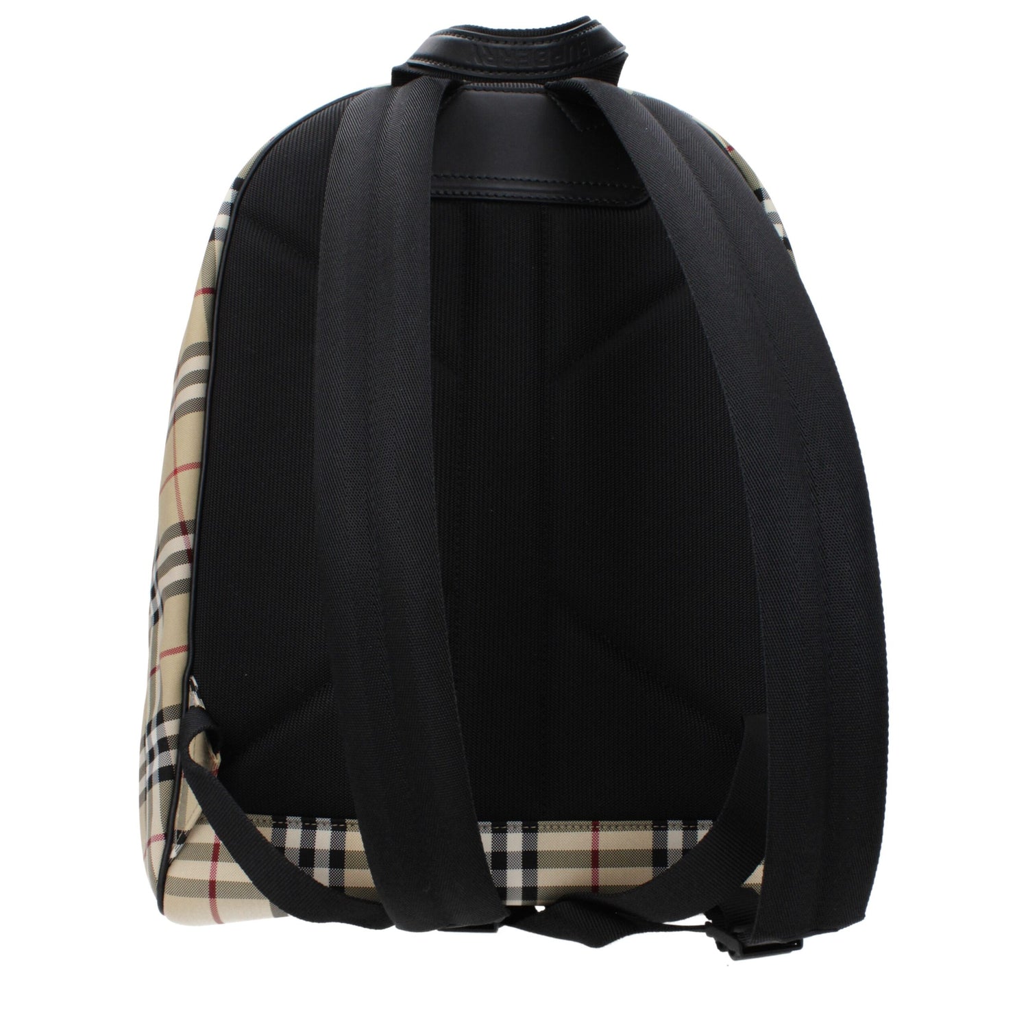 Beige Fabric Backpacks