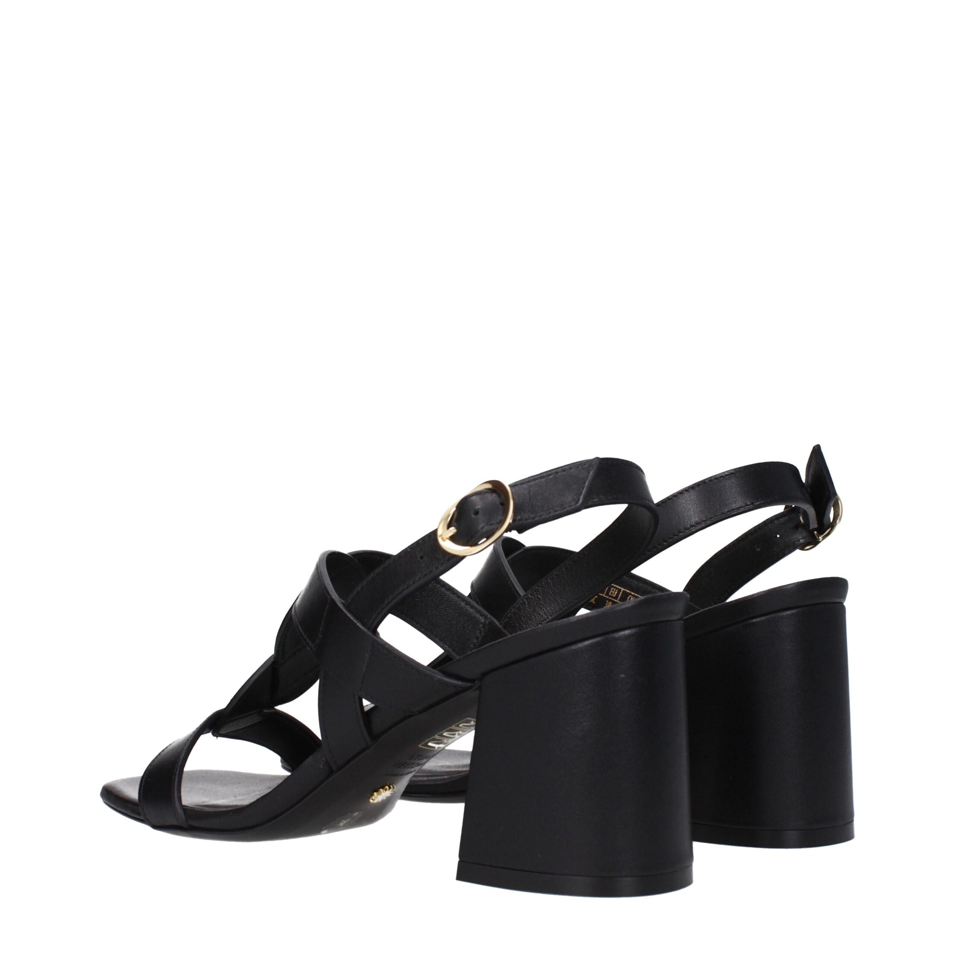 Black Leather Platforms