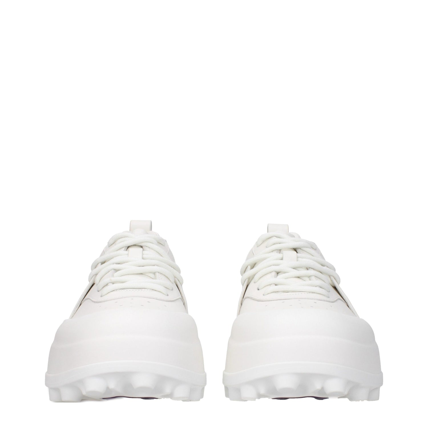 White Leather Sneakers