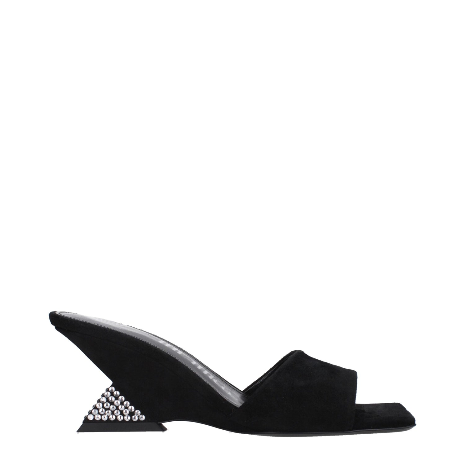 Black Leather Platforms