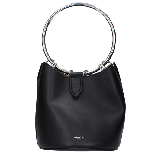 Black Leather Handbag