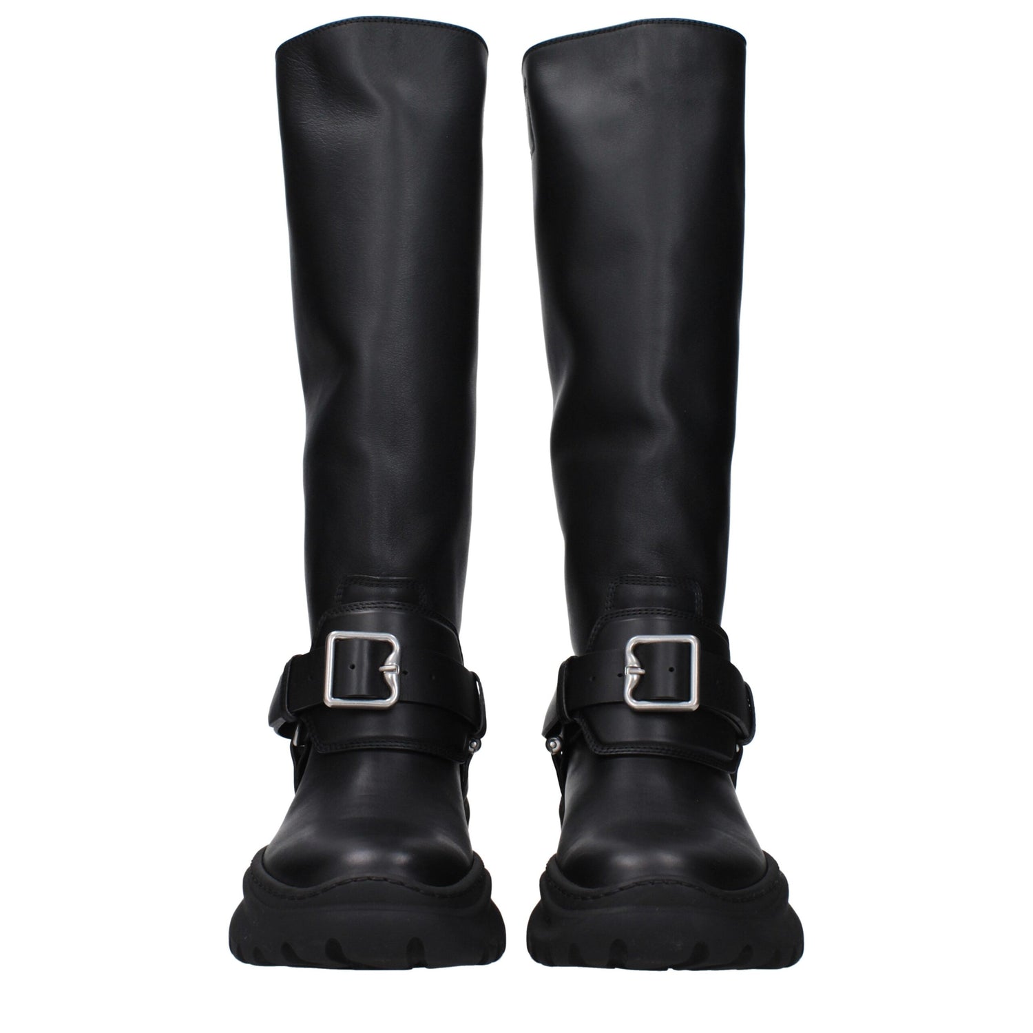 Black Leather Boots