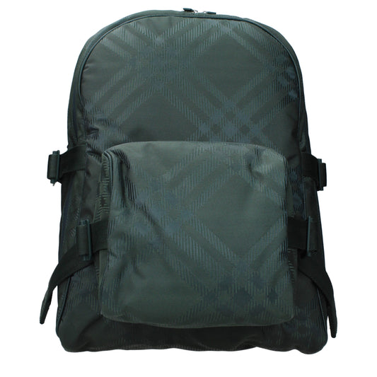 Green Fabric Backpack