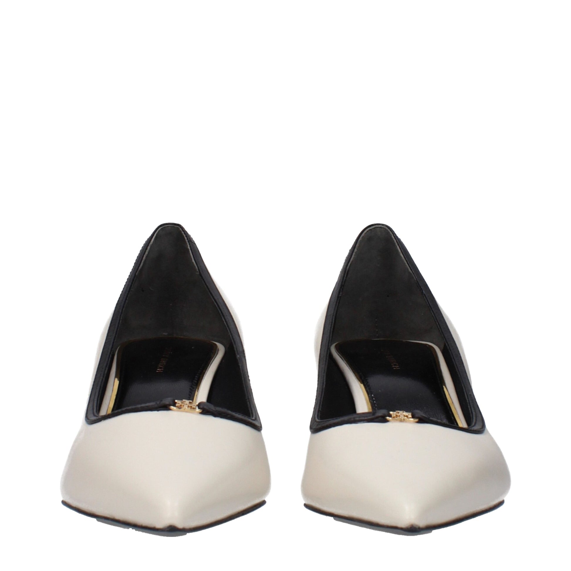 Beige Leather Broch