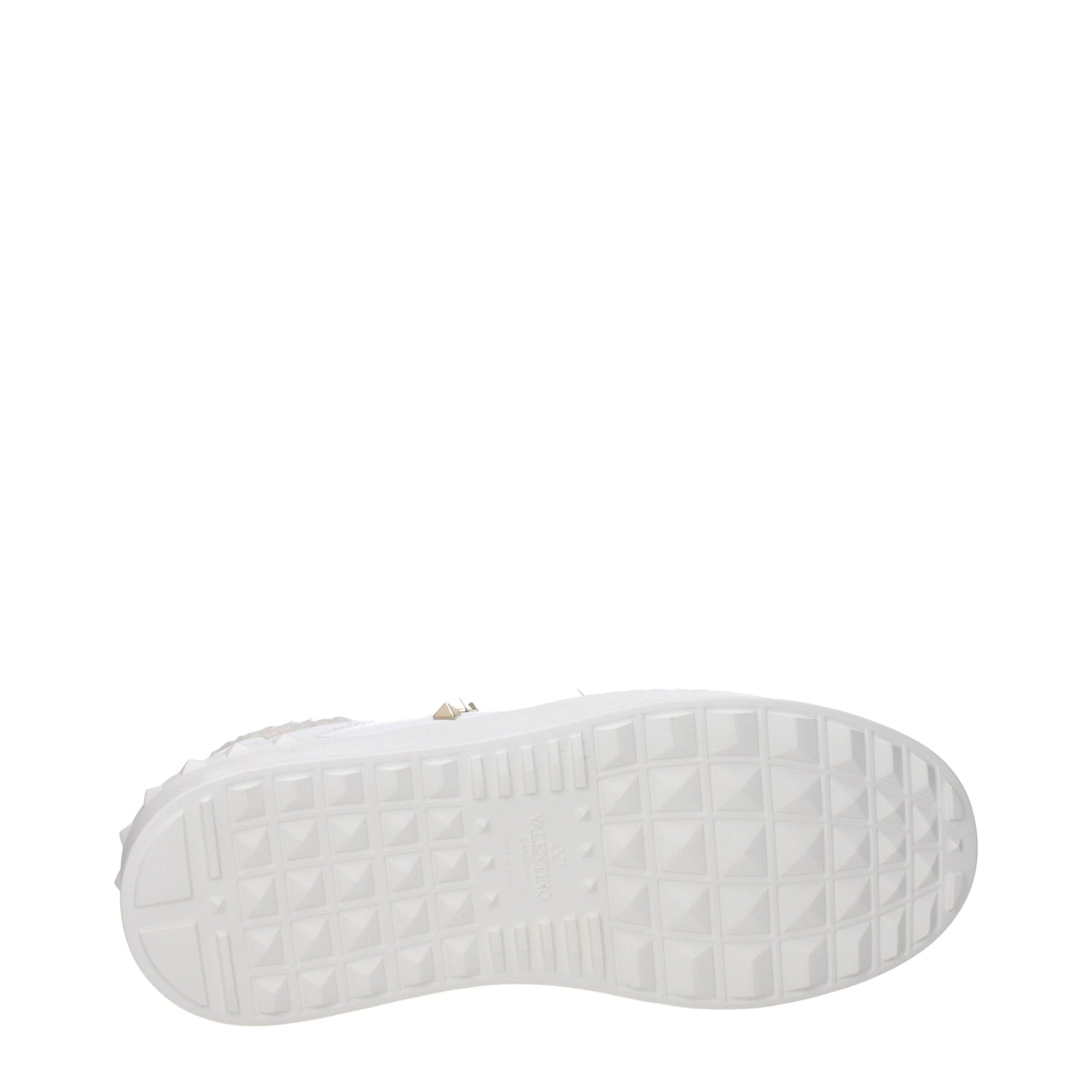 White Leather Platform Sneakers