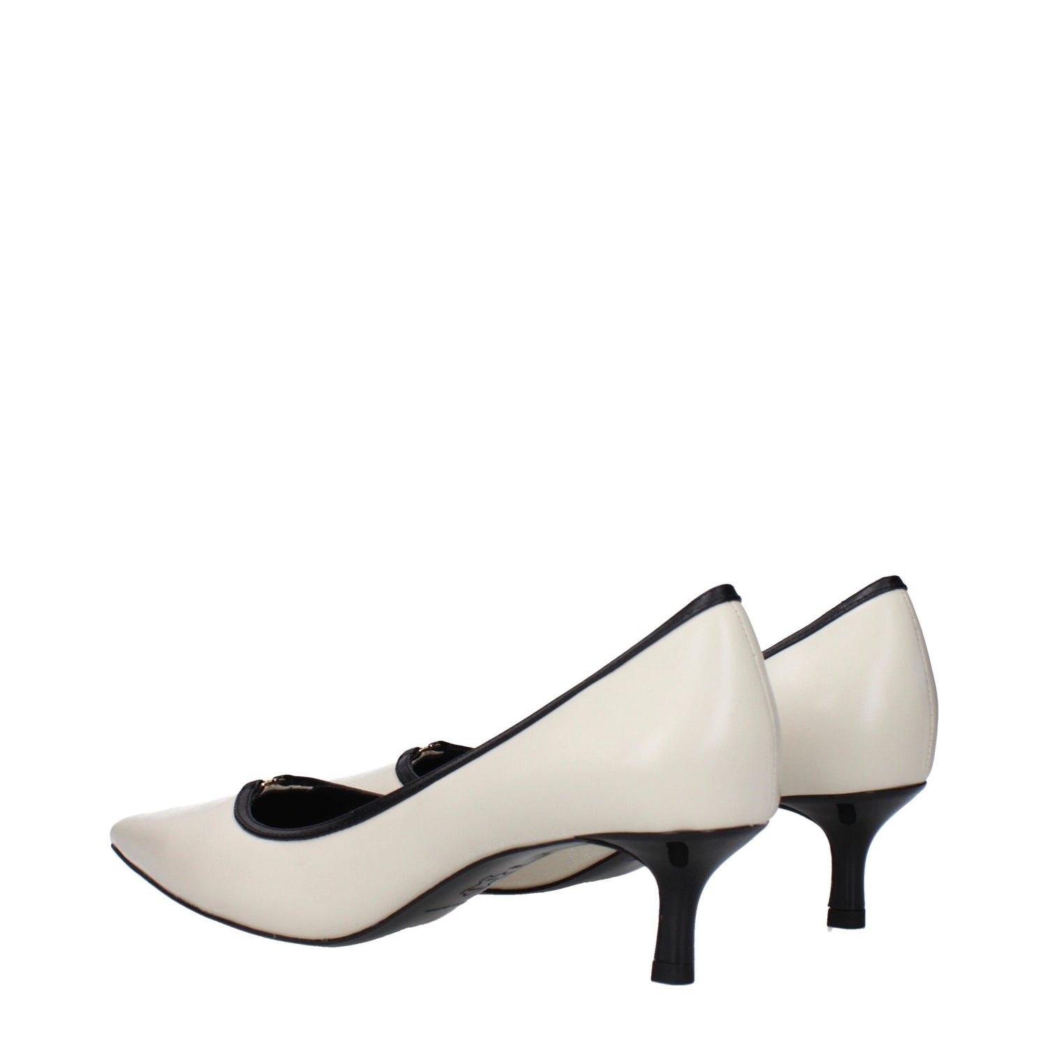 Beige Leather Broch
