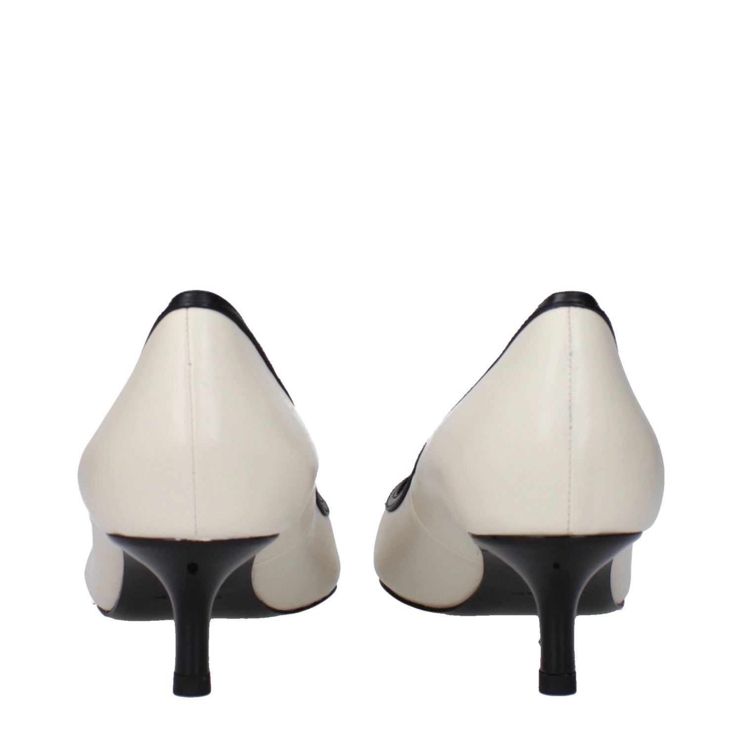 Beige Leather Broch