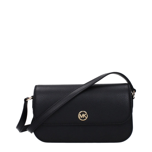 Black Leather Crossbody Bags