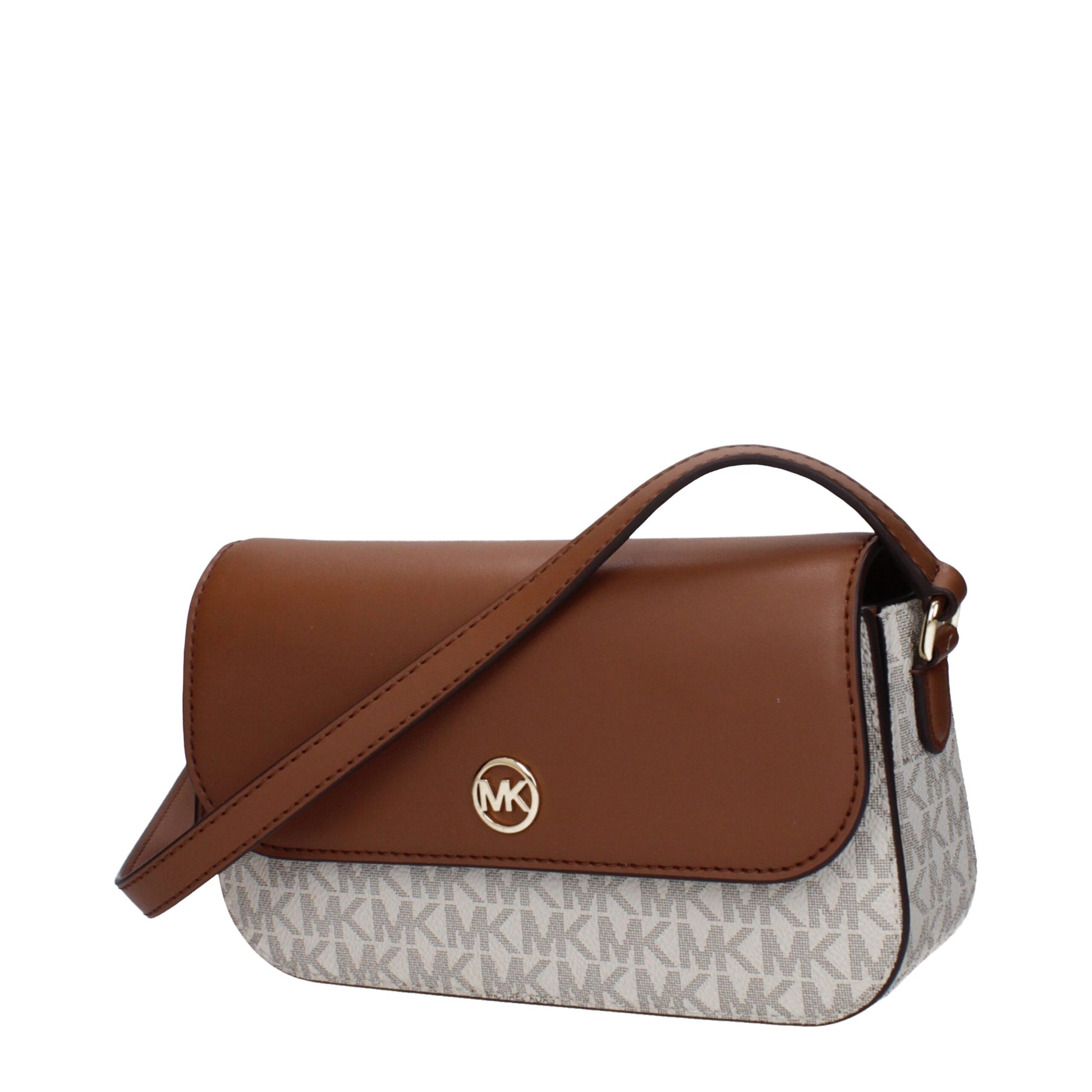 Brown Fabric Crossbody Bags
