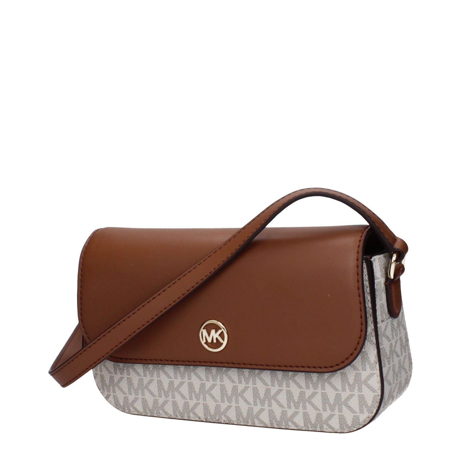 Brown Fabric Crossbody Bags