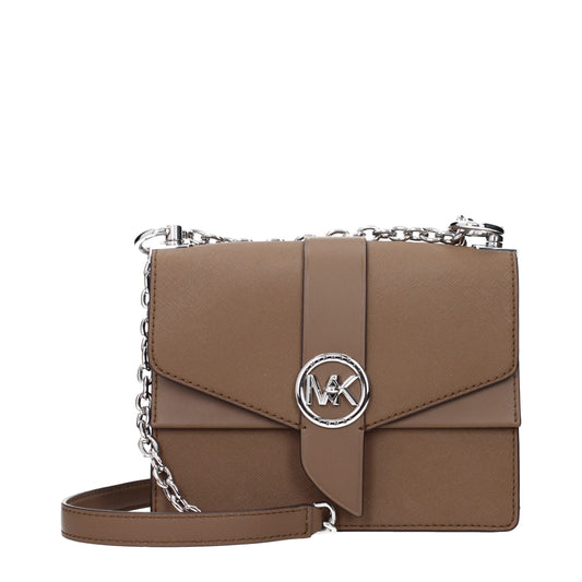 Brown Leather Shoulder Bag