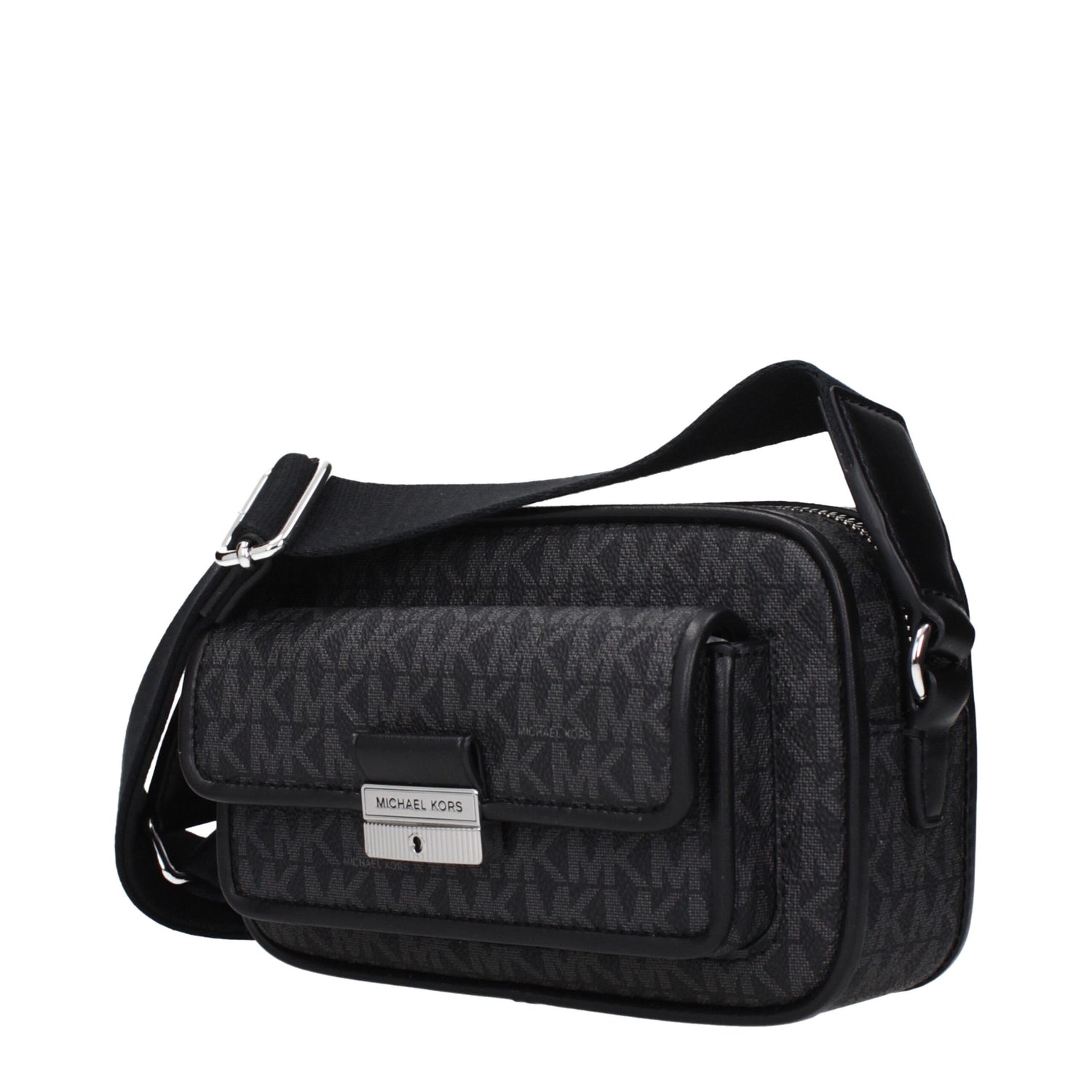 Black Fabric Crossbody Bags