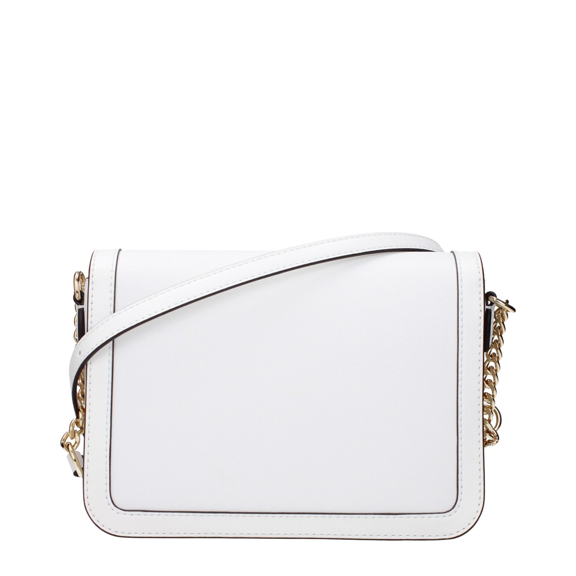 White Leather Crossbody Bag