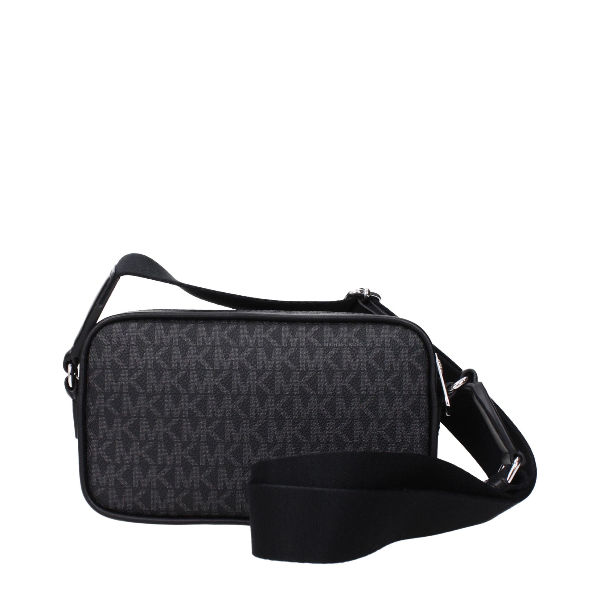 Black Fabric Crossbody Bags