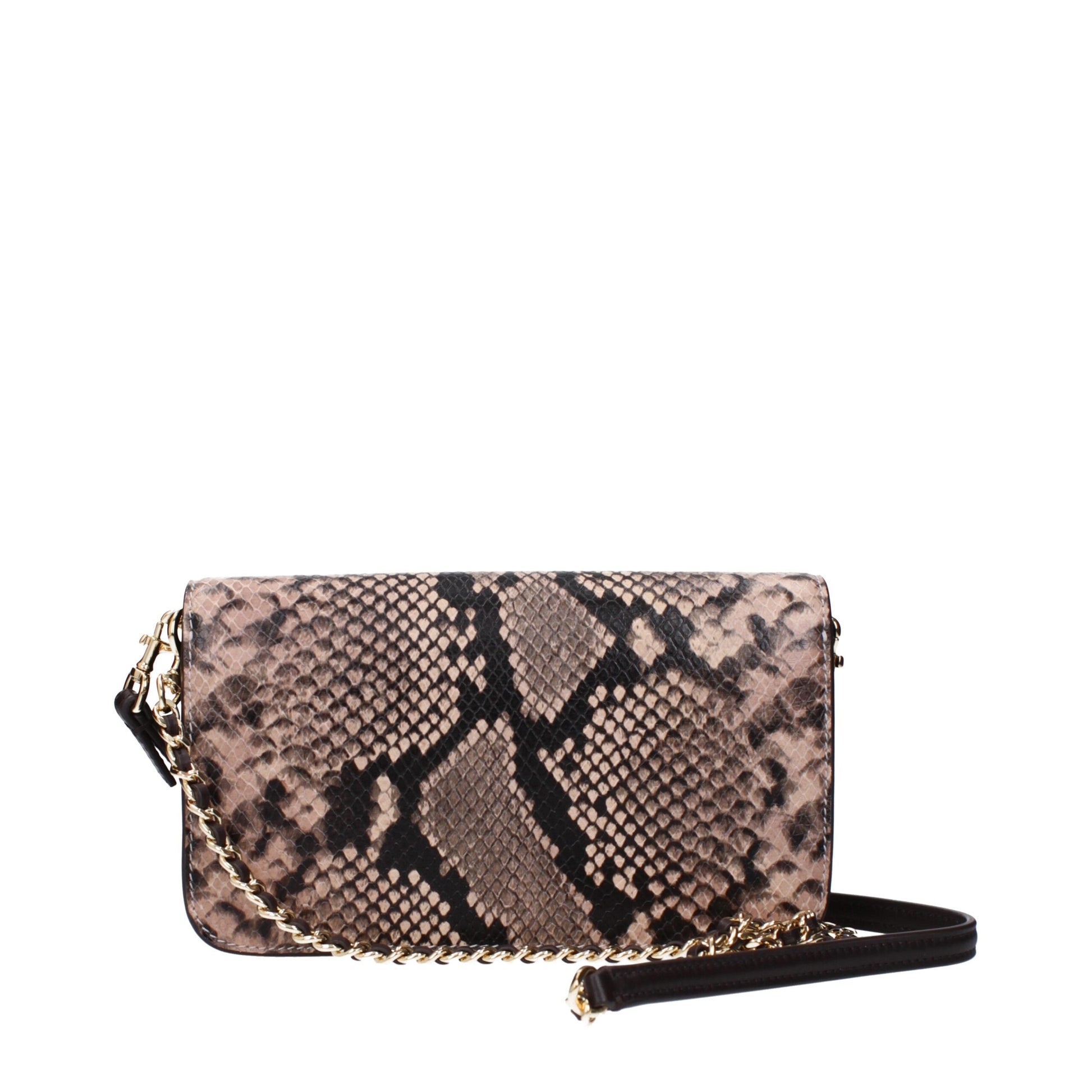 Pink Leather Clutch Bags