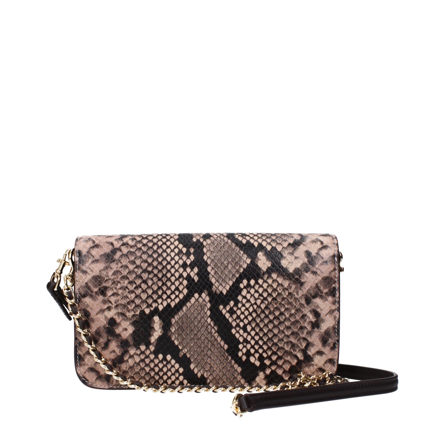 Pink Leather Clutch Bags