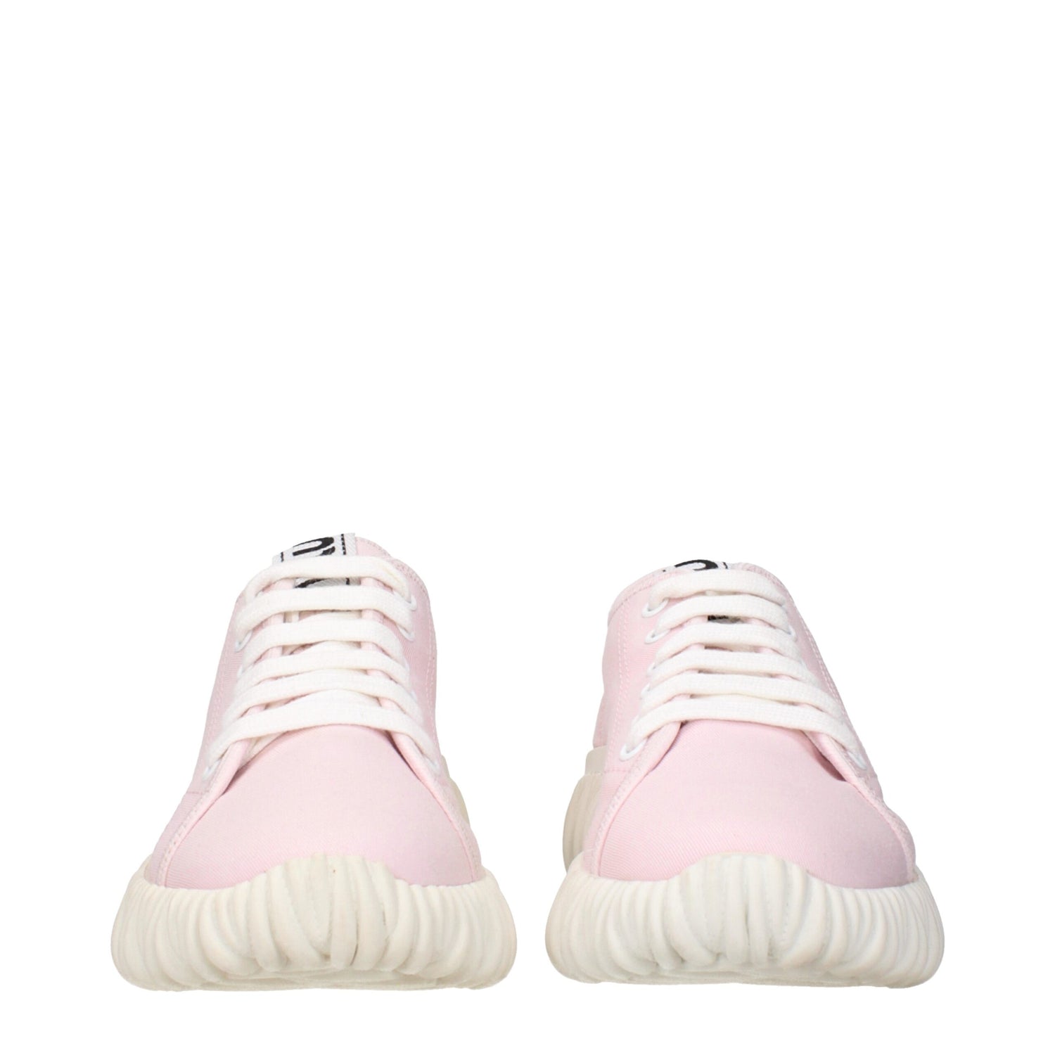 Pink Fabric Low Tops