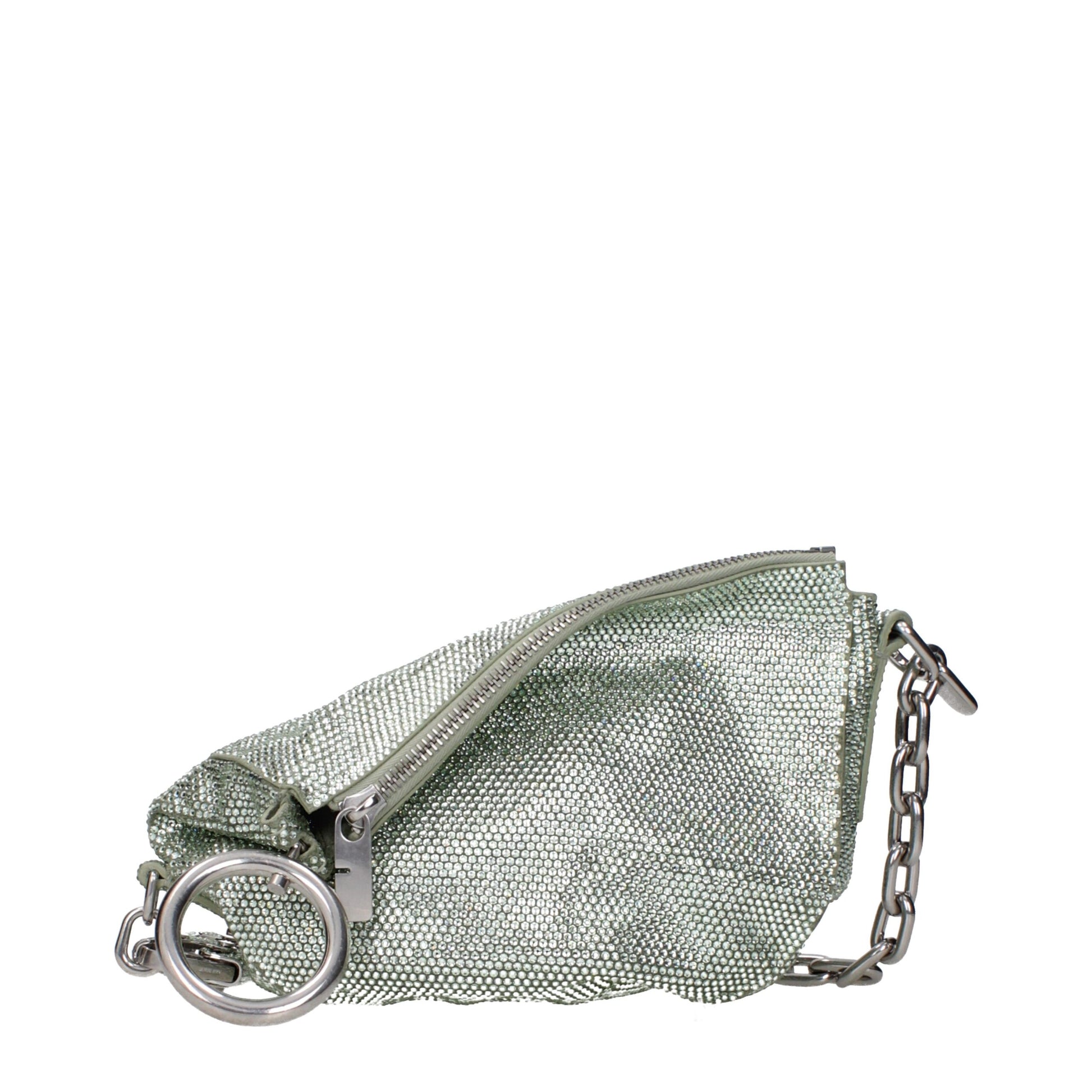 Green Leather Shoulder Bags