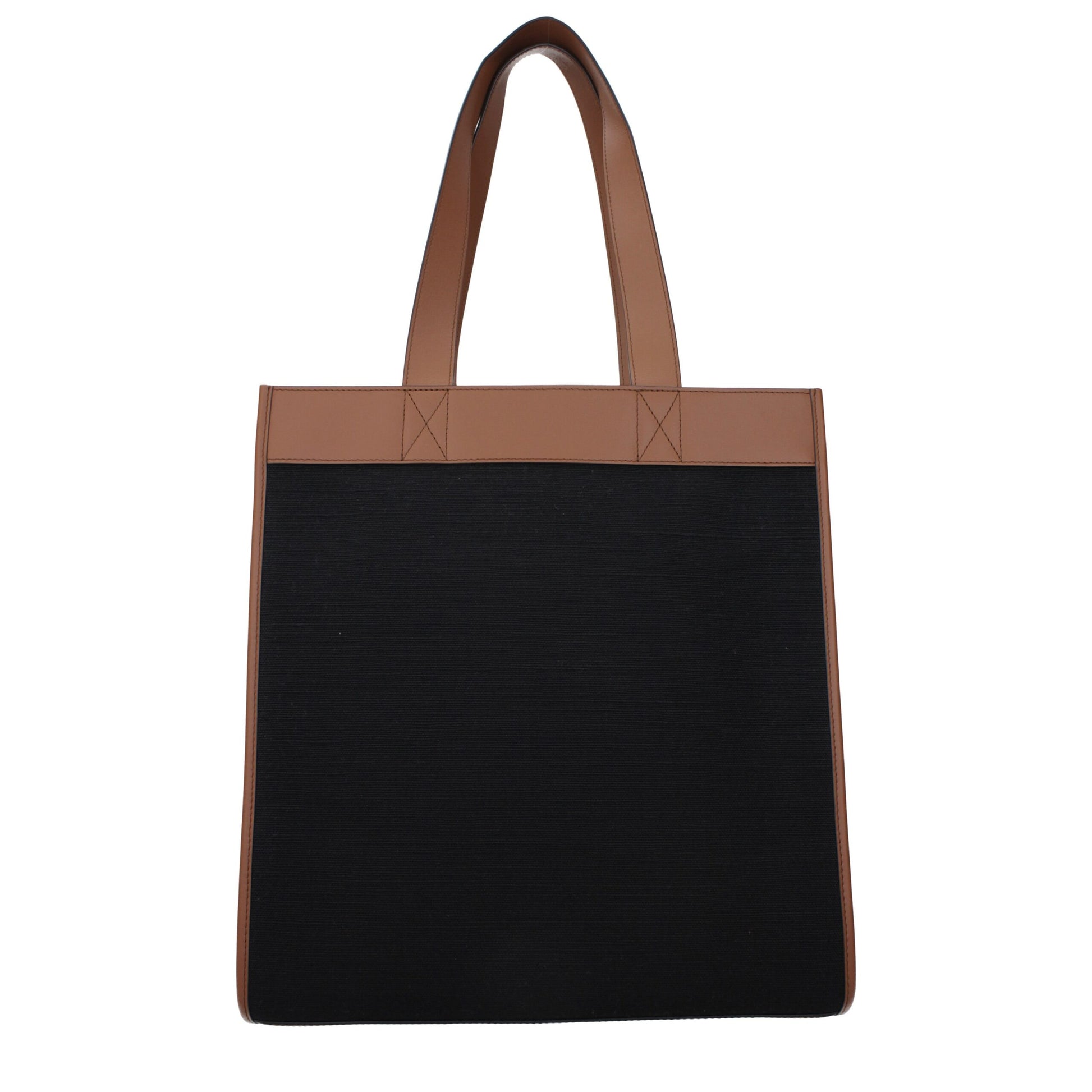 Black Fabric Shoulder Bags