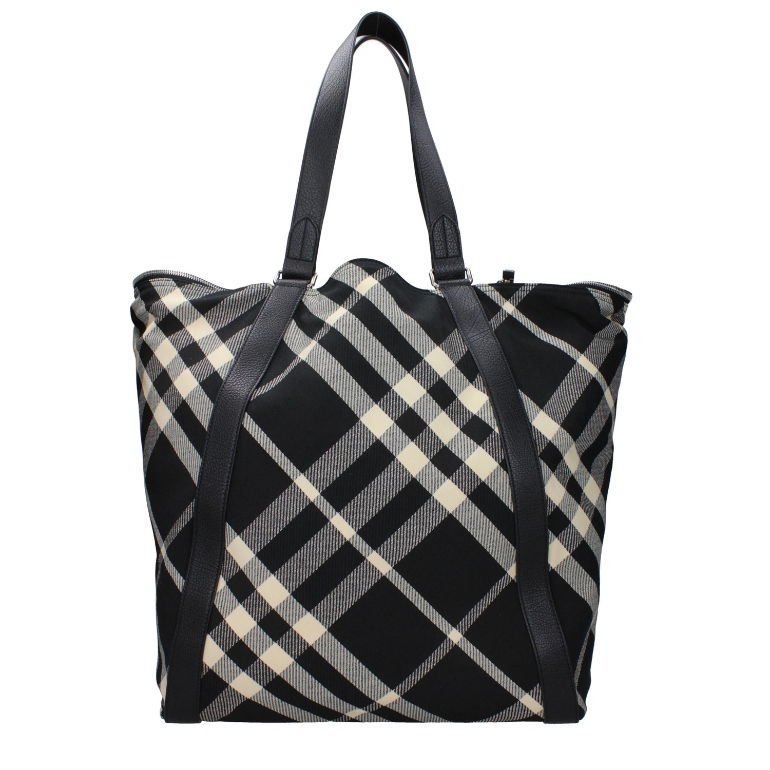 Black Fabric Shoulder Bags