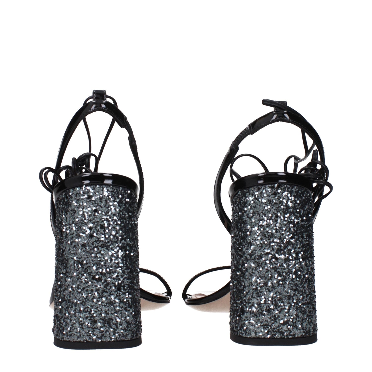 Black Leather Platforms