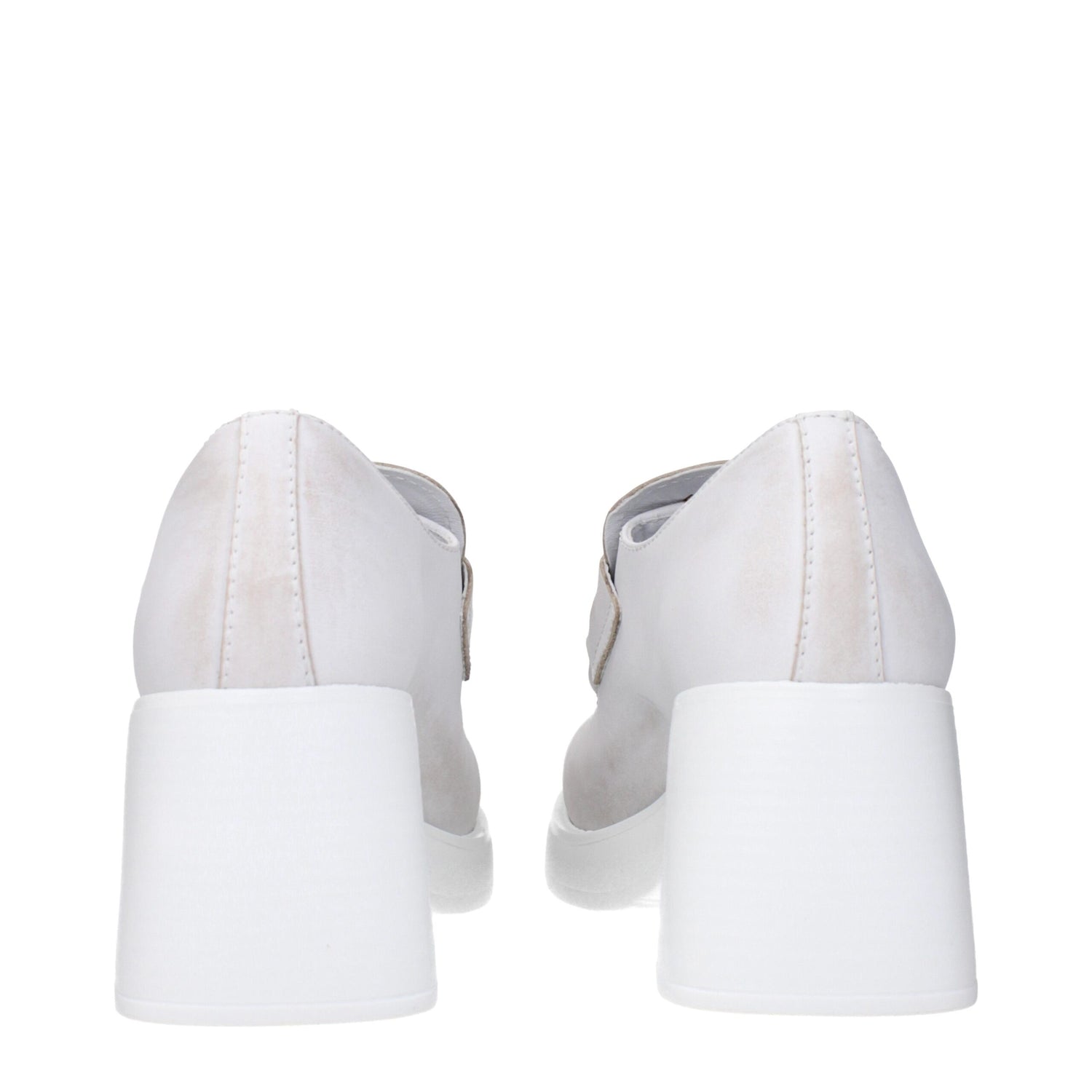 White Leather Broch