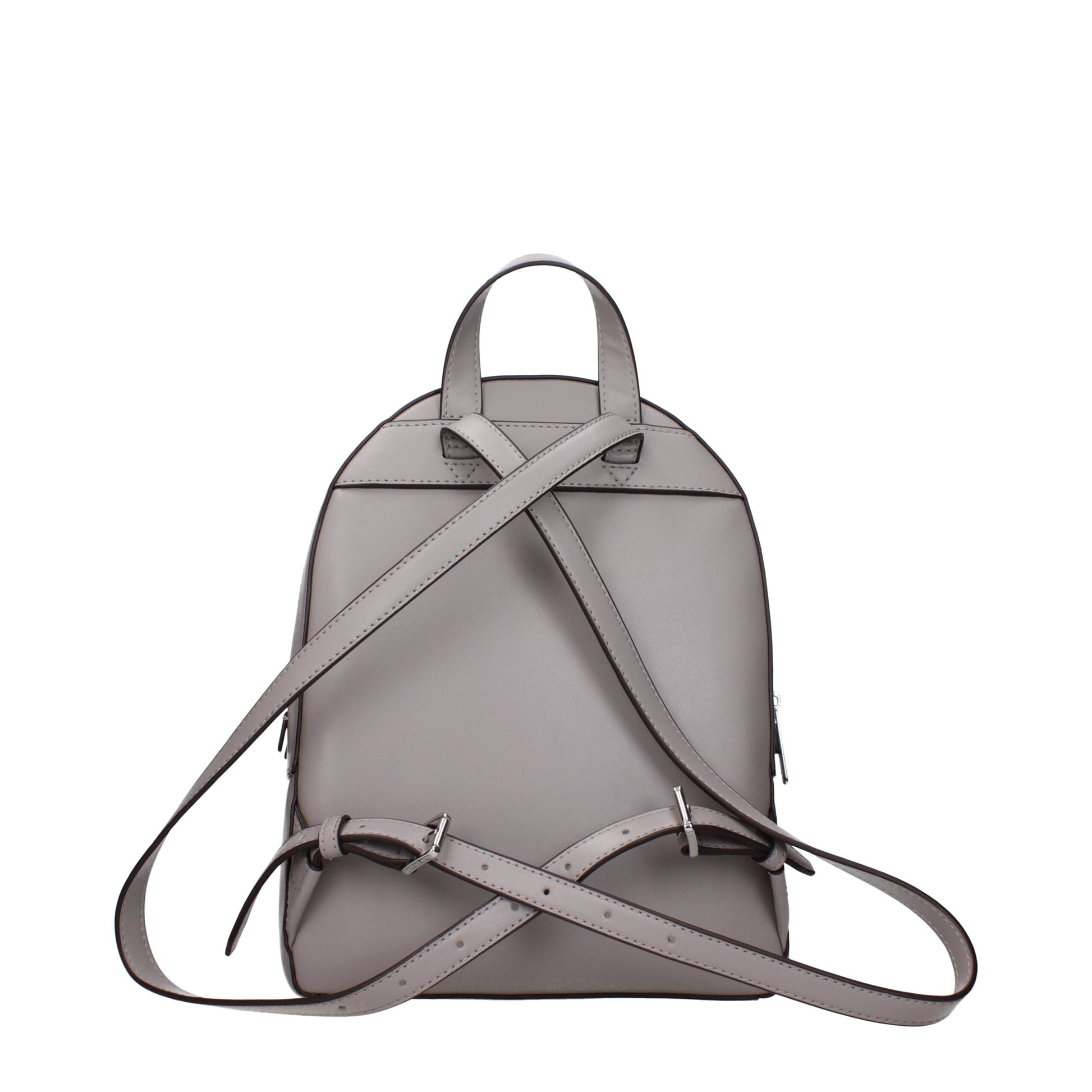 Gray Leather Backpacks