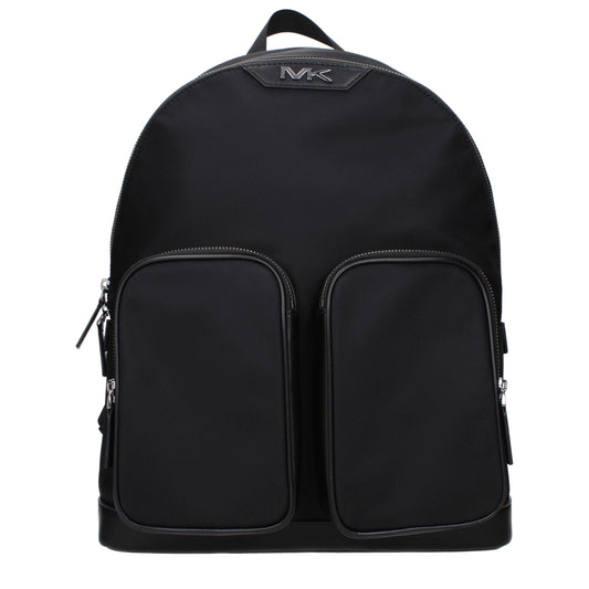 Black Fabric Backpack