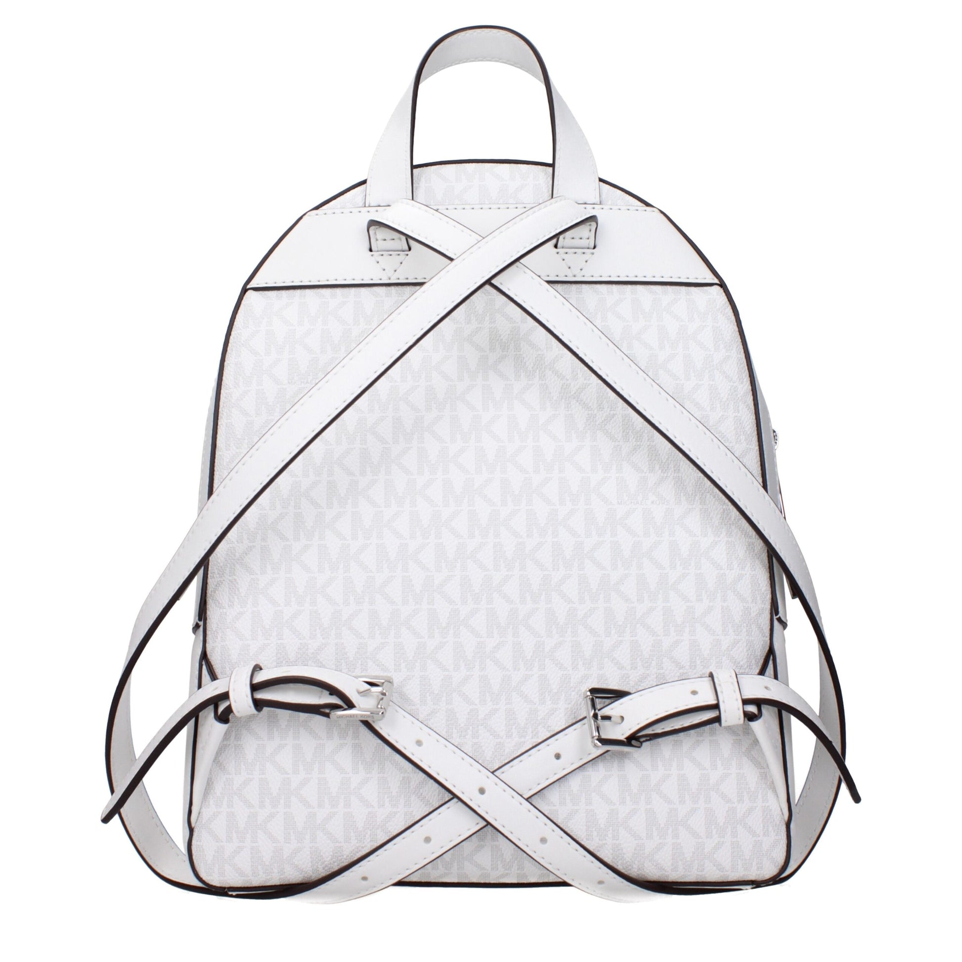 White Fabric Backpacks