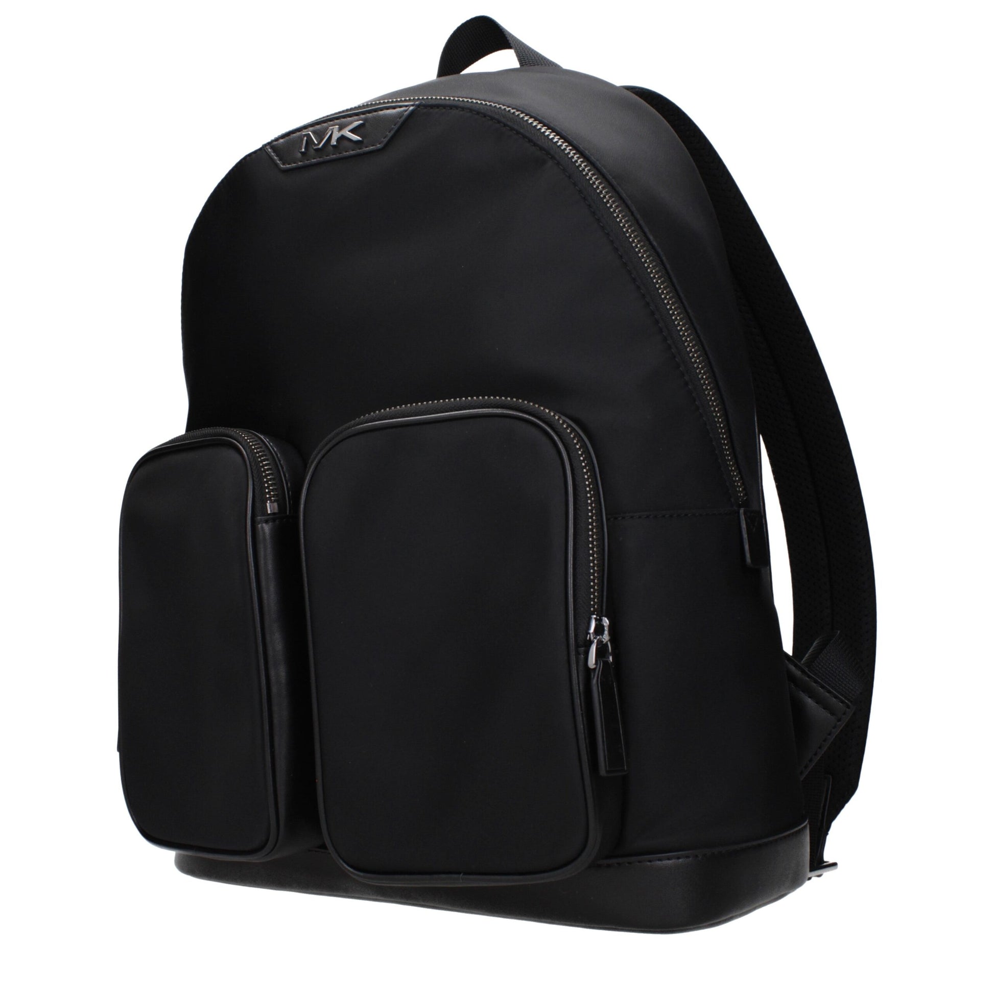Black Fabric Backpack