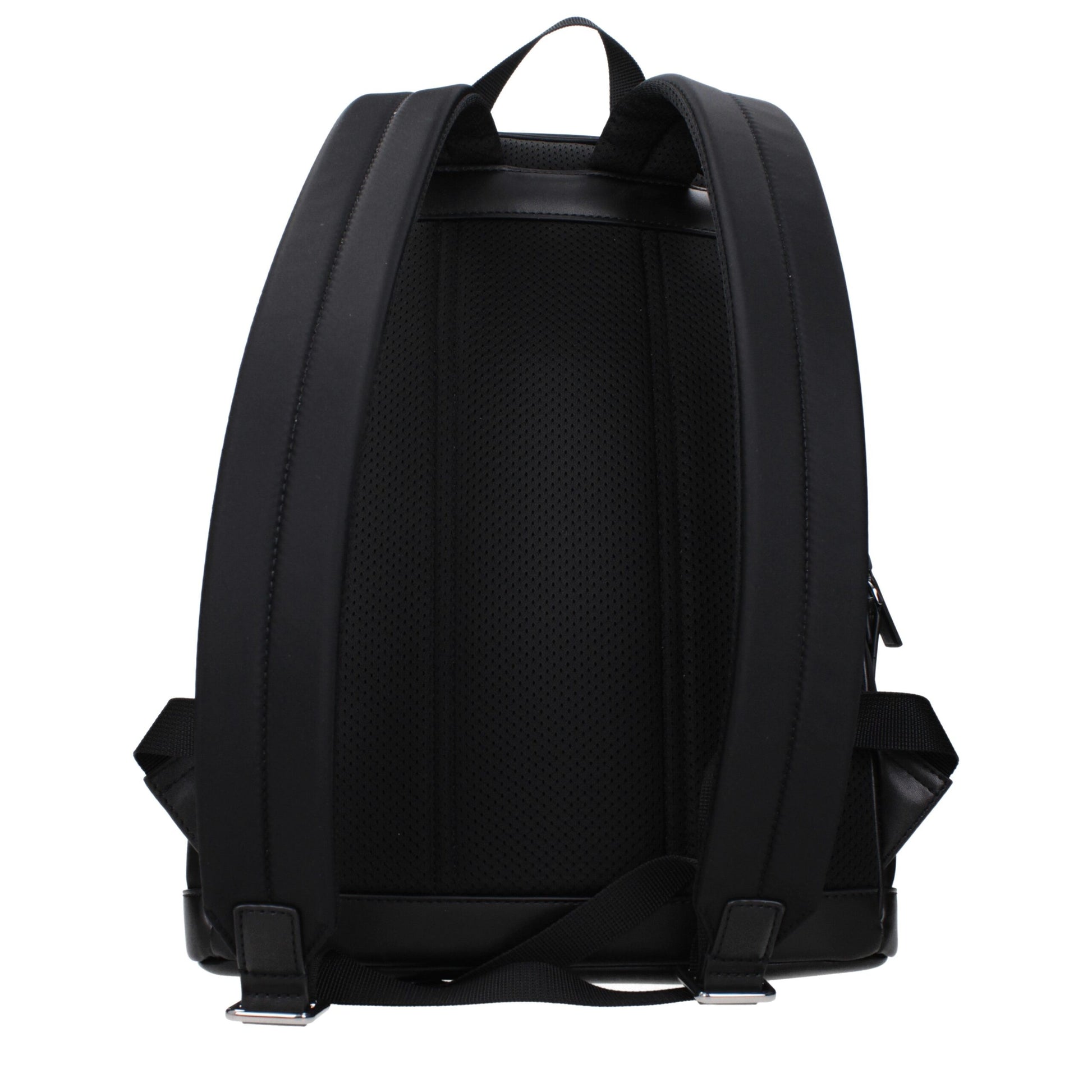 Black Fabric Backpack
