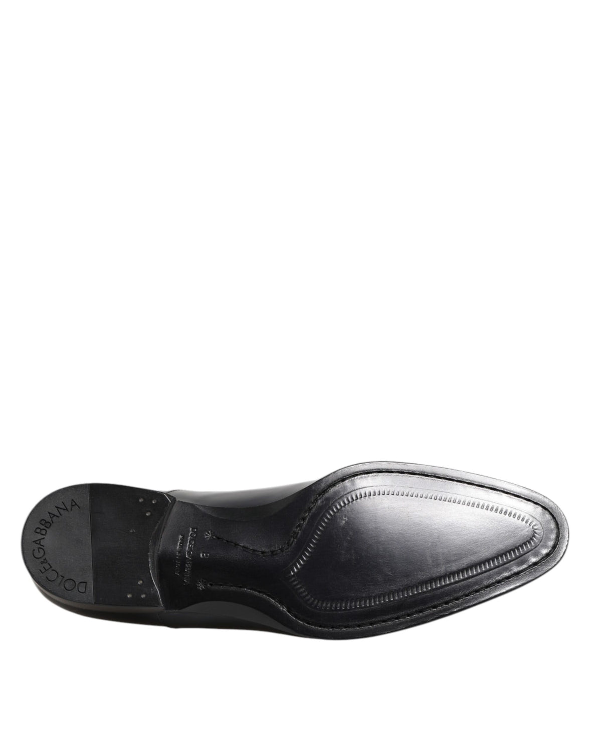 Navy Blue Leather Lace Up Derby Formal Shoes