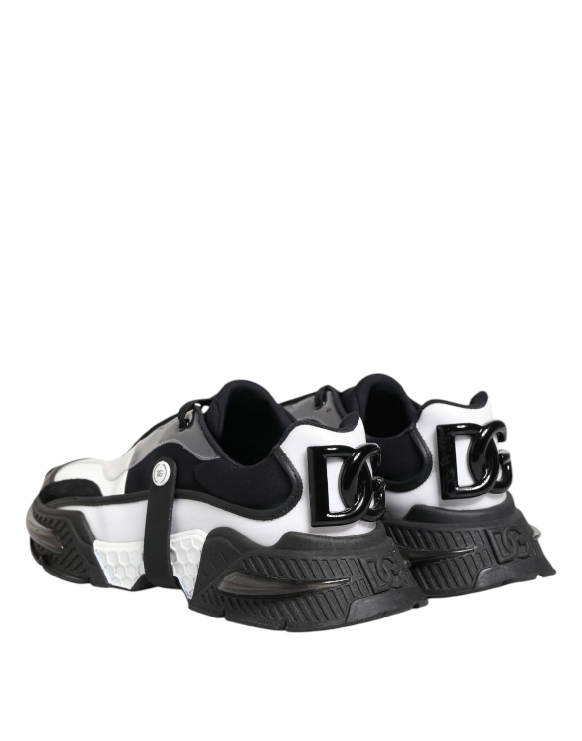 White Black Logo Airmaster Sneakers Shoes