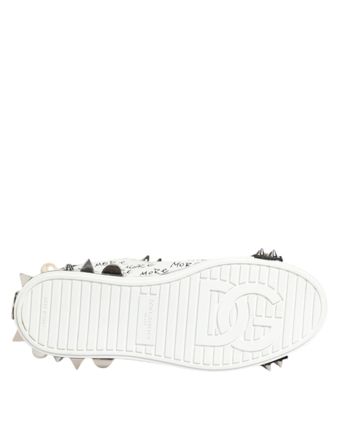 Black White Studded Low Top Sneakers Shoes