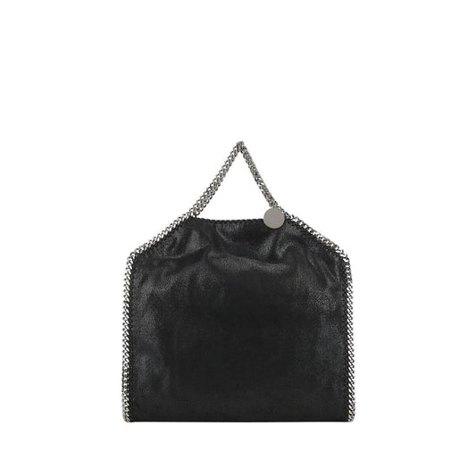 Black Polyester Shoulder Bag