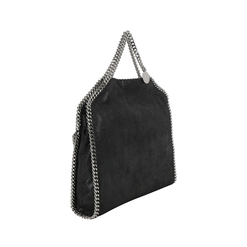 Black Polyester Shoulder Bag
