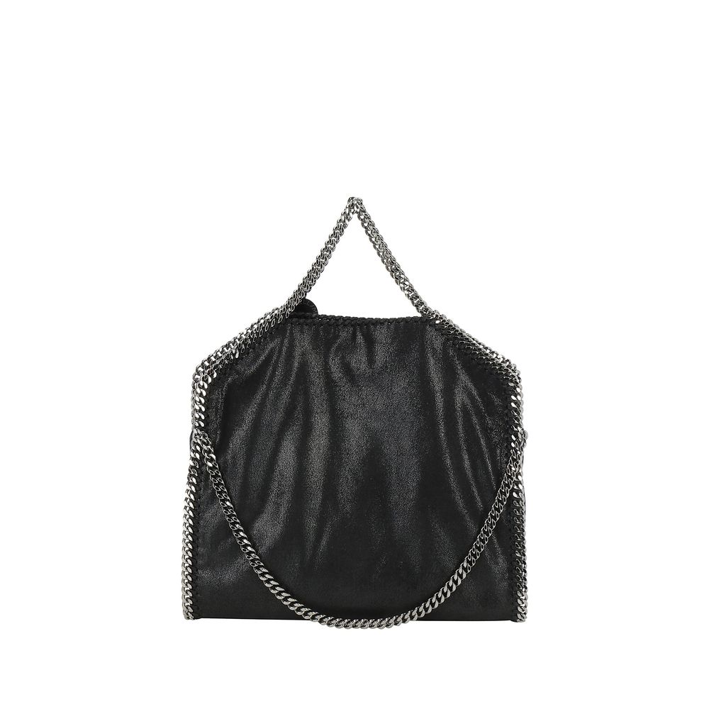Black Polyester Shoulder Bag